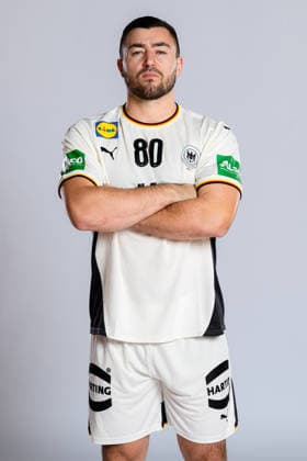 Munich Handball DHB Germany Photo shoot Jannik Kohlbacher Germany Germany