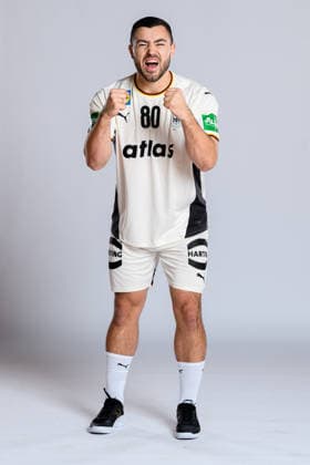 Munich Handball DHB Germany Photo shoot Jannik Kohlbacher Germany Germany