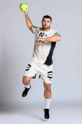 Munich Handball DHB Germany Photo shoot Jannik Kohlbacher Germany Germany