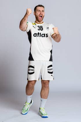 Munich Handball DHB Germany Photo shoot Lukas Mertens Germany Germany
