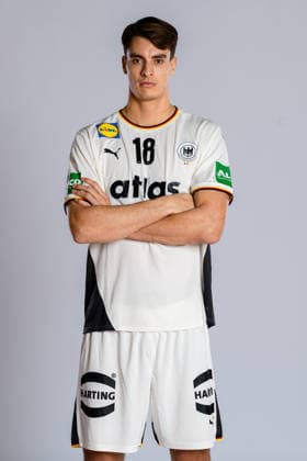 Handball, DHB, German national team, Shooting before the start of the European Championships