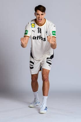 Munich Handball DHB Germany Photo shoot Julian Köster Koester Germany Germany