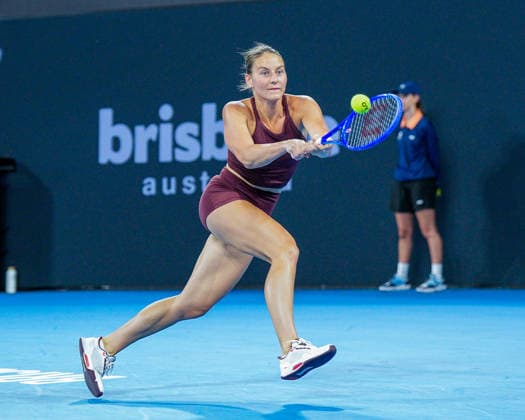 Brisbane International Day Six Queensland Tennis Centre Tennyson Brisbane Queensland 09 January 2026 Brisbane Tennyson Queensland Australia Copyright: xMichaelxGlassx Bris Int - Andreeva v Kostyuk-13
