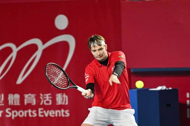 Hong Kong Tennis Open(ATP250) - Day 6 Alexander Bublik, a Kazakhstan tennis player, during a match at the Hong Kong Tennis Open(ATP250) on January 9, 2026 in Hong Kong. (Photo by Kobe Li Nexpher Images) Hong Kong
