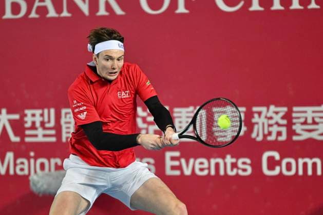 Hong Kong Tennis Open(ATP250) - Day 6 Alexander Bublik, a Kazakhstan tennis player, during a match at the Hong Kong Tennis Open(ATP250) on January 9, 2026 in Hong Kong. (Photo by Kobe Li Nexpher Images) Hong Kong