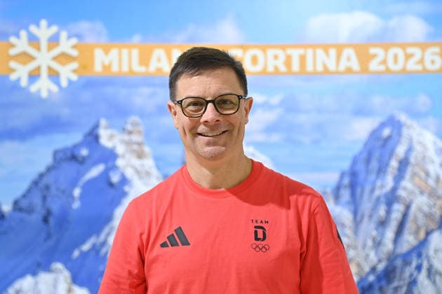 Olaf TABOR (Vorstand Leistungssport DOSB), Einzelbild,angeschnittenes Einzelmotiv,Portraet,Portrait,Porträt. Einkleidung der Deutschen Olympiamannschaft, Einkleidung Team Deutschland fuer die Winterspiele 2026 in Mailand und Cortina. *** Olaf TABOR Board Member for Competitive Sports DOSB, single image, cropped single motif, portrait, portrait, portrait dressing of the German Olympic team, dressing of Team Germany for the 2026 Winter Games in Milan and Cortina