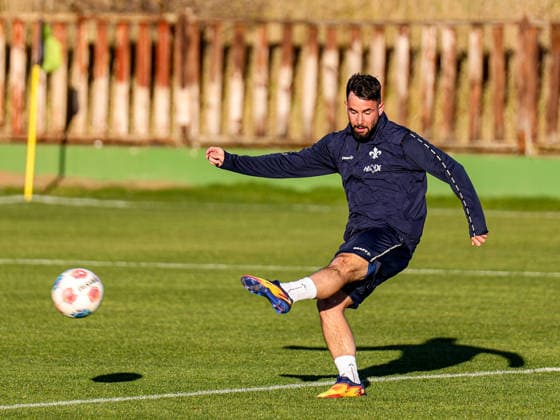 Marco Richter at training camp Spain, SV Darmstadt 98 on 09 01 26 in Olivanova, Spain Spain Olivanova Spain Germany Copyright: xAlfioxMarinox