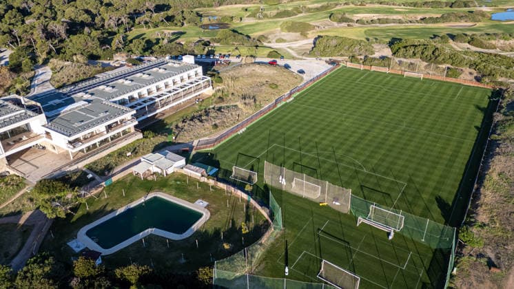The ground where SV Darmstadt is holding their training camp in Spain, Spain SV Darmstadt 98 on 09 01 26 in Olivanova, Spain Spain Olivanova Spain Germany Copyright: xAlfioxMarinox