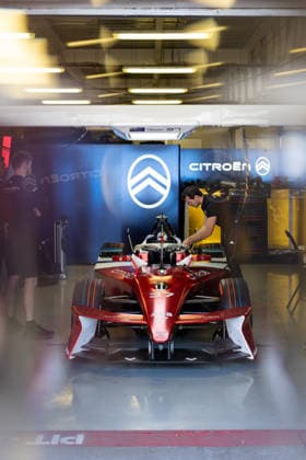 2025 FORMULA E MEXICO CITY ePRIX garage, box CitroÃ«n, mecaniciens, mechanics during the the Mexico City Paulo ePrix, 2nd round of the 2025-26 ABB FIA Formula E World Championship, WM, Weltmeisterschaft on the Autodromo Hermanos Rodriguez from January 8 to 10, 2025 in Mexico City, Mexico - Mexico CityMexico  Copyright: xDamienxDoumerguex