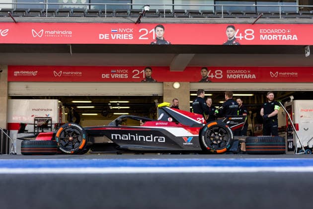 2025 FORMULA E MEXICO CITY ePRIX carrosserie, body Mahindra during the the Mexico City Paulo ePrix, 2nd round of the 2025-26 ABB FIA Formula E World Championship, WM, Weltmeisterschaft on the Autodromo Hermanos Rodriguez from January 8 to 10, 2025 in Mexico City, Mexico - Mexico CityMexico  Copyright: xDamienxDoumerguex