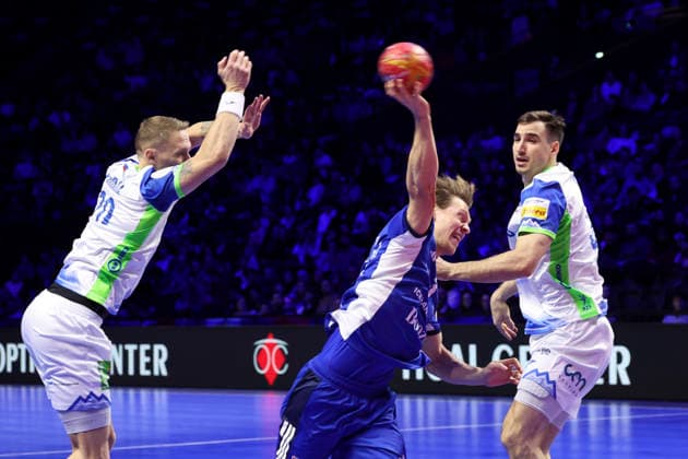 HANDBALL : Islande Vs Slovenie - Tournoi de France - 09 01 2026 Janus Dadi Smarason (Islande) ParisFrance  Copyright: xMichaelxBaucherx