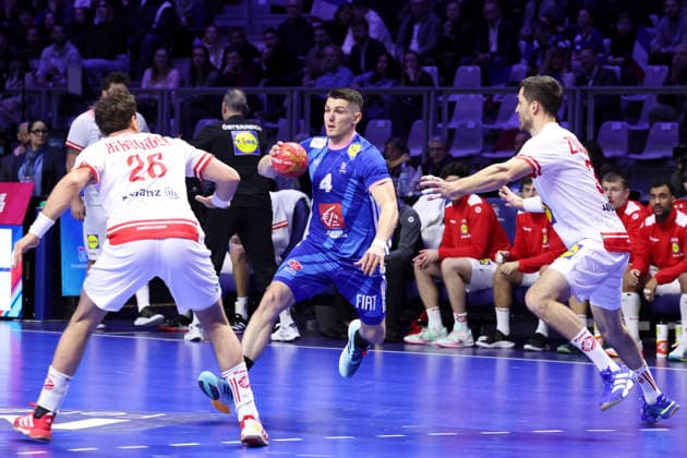 HANDBALL : France Vs Autiche - Tournoi de France - 09 01 2026 Aymeric Minne (France) ParisFrance  Copyright: xMichaelxBaucherx