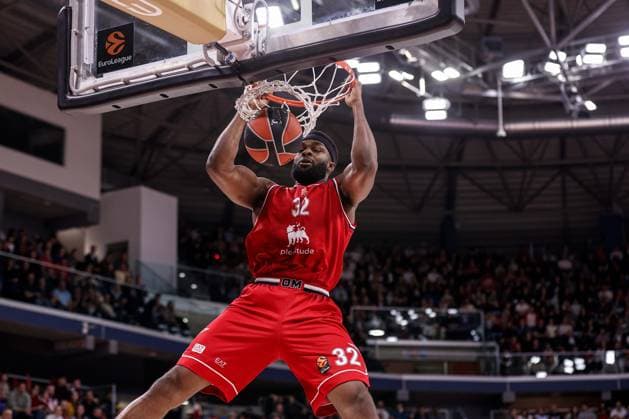 Josh Nebo EA7 Emporio Armani Olimpia Milano - Anadolu Efes Istanbul EuroLeague 2025 2026 Milano, 09 01 2026 Foto AlessiaDoniselli Ciamillo-Castoria  Copyright: xAlessiaxDonisellix