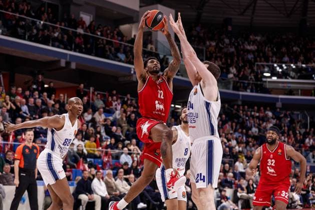 Armoni Brooks EA7 Emporio Armani Olimpia Milano - Anadolu Efes Istanbul EuroLeague 2025 2026 Milano, 09 01 2026 Foto AlessiaDoniselli Ciamillo-Castoria  Copyright: xAlessiaxDonisellix