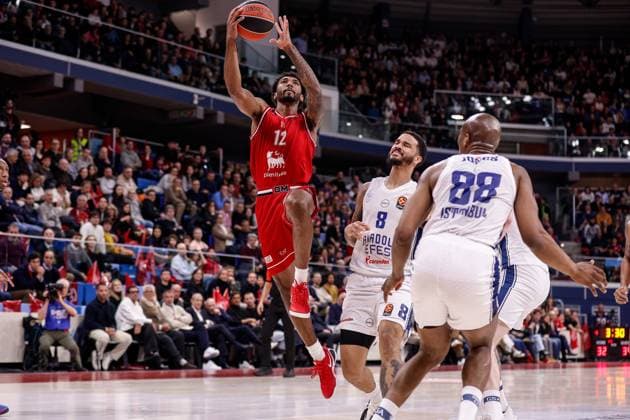 Armoni Brooks EA7 Emporio Armani Olimpia Milano - Anadolu Efes Istanbul EuroLeague 2025 2026 Milano, 09 01 2026 Foto AlessiaDoniselli Ciamillo-Castoria  Copyright: xAlessiaxDonisellix