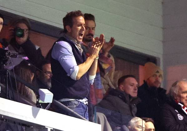 Wrexham co-owner Ryan Reynolds reacts Wrexham v Nottingham Forest, Emirates FA Cup, Third Round, Football, SToK Cae Ras, Wrexham, UK - 09 Jan 2026Wrexham SToK Cae Ras United Kingdom EDITORIAL USE ONLY No use with unauthorised audio, video, data, fixture lists, club league logos or live services. Online in-match use limited to 120 images, no video emulation. No use in betting, games or single club league player publications. Copyright: xKieranxMcManus Shutterstockx 16233000bg