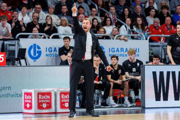 Anton Gavel BMA365 Bamberg Baskets, Coach , single picture, single photo, portrait, portraet, BMA365 Bamberg Baskets vs MHP Riesen Ludwigsburg, Basketball, easyCredit BBL, 15 Matchday, 09 01 2026 BMA365 Bamberg Baskets vs MHP Riesen Ludwigsburg, Basketball, easyCredit BBL, 15 Matchday, 09 01 2026 Bamberg Copyright: xEibner-Pressefoto G.xSantemizx EP_EER