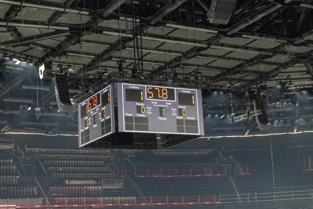 The Inauguration And Test Event In Santagiulia Ice hockey, Eishockey Arena Of Milano Cortina 2026 Winter Olympic Games, Olympische Spiele, Olympia, OS An internal view of the Milano Santa Giulia Ice Hockey Arena during the inauguration in Milan, Italy, on January 9, 2026, as part of the Cortina 2026 Winter Olympic Games Test Event. Milan Italy  Copyright: xMauroxUjettox originalFilename:ujetto-theinaug260109_npk9D.jpg