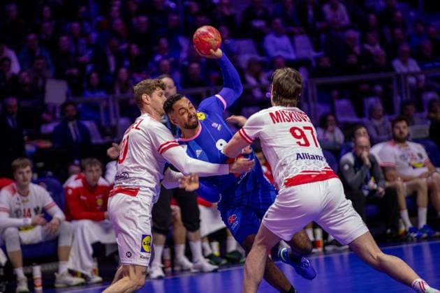 Handball, International match, France - Poland