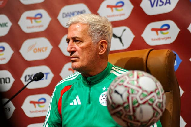 MARRAKECH, MOROCCO - JANUARY 9: Coach Vladimir Oetkovic of Algeria during the Africa Cup of Nations (AFCON) Pre-Match Day at the Le Grand Stade on January 9th, 2026 in Marrakech, Morocco. Photo by Segun Ogunfeyitimi Copyright: xshengolpixsx