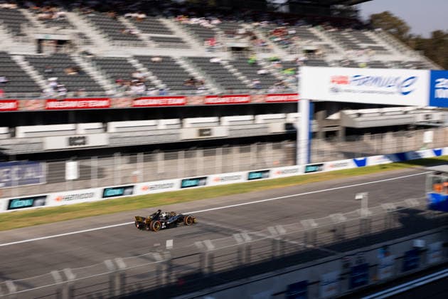2025 FORMULA E MEXICO CITY ePRIX 77 BARNARD Taylor (gbr), DS Penske, DS E-Tense FE25, action during the the Mexico City Paulo ePrix, 2nd round of the 2025-26 ABB FIA Formula E World Championship, WM, Weltmeisterschaft on the Autodromo Hermanos Rodriguez from January 8 to 10, 2025 in Mexico City, Mexico - Mexico CityMexico  Copyright: xDamienxDoumerguex