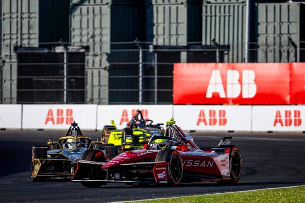 2025 FORMULA E MEXICO CITY ePRIX 01 ROWLAND Oliver (gbr), Nissan Formula E Team, Nissan e-4ORCE 05, action during the the Mexico City Paulo ePrix, 2nd round of the 2025-26 ABB FIA Formula E World Championship, WM, Weltmeisterschaft on the Autodromo Hermanos Rodriguez from January 8 to 10, 2025 in Mexico City, Mexico -  Copyright: xGREGORYxLENORMANDx