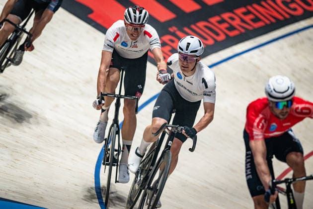 MALMBERG Matias, POLITT Nils Sixdays Bremen 2026 Team 1 HERMES SYSTEME MALMBERG Matias DEN Black POLITT Nils GER Red Landscape horizontal Landscape Event Event Sixdays Bremen 2026 Category Category Cycling Track Cycling Sixdays Elite Men Location Location Europe Germany Bremen ÖVB Arena Discipline Madison Distance 45 min Date Date 09 01 2026 Friday Day 1