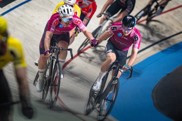 BREISE Max David, MALCHAREK Moritz Sixdays Bremen 2026 Team 5 ATLANTIC HOTELS BREISE Max David GER Black MALCHAREK Moritz GER Red Landscape horizontal Landscape Event Event Sixdays Bremen 2026 Category Category Cycling Track Cycling Sixdays Elite Men Location Location Europe Germany Bremen ÖVB Arena Discipline Madison Distance 45 min Date Date 09 01 2026 Friday Day 1