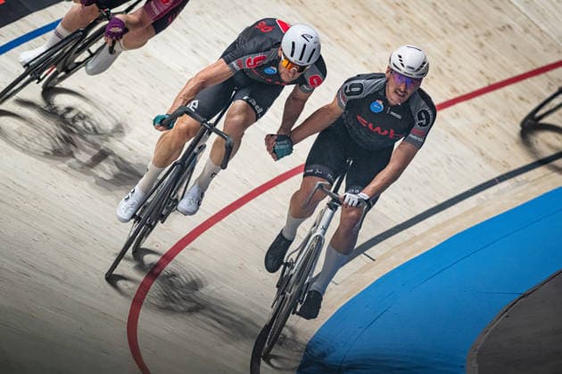 AUGENSTEIN Moritz, KLUGE Roger Sixdays Bremen 2026 Team 9 SWB AUGENSTEIN Moritz GER Black KLUGE Roger GER Red Landscape horizontal Landscape Event Event Sixdays Bremen 2026 Category Category Cycling Track Cycling Sixdays Elite Men Location Location Europe Germany Bremen ÖVB Arena Discipline Madison Distance 45 min Date Date 09 01 2026 Friday Day 1
