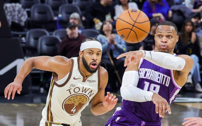 Basketball, NBA, Golden State Warriors - Sacramento Kings