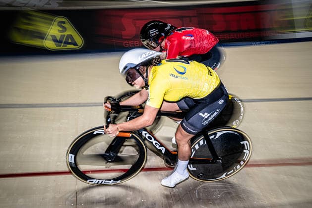 PRÖPSTER Alessa Catriona, GERAERTS Lonneke Sixdays Bremen 2026 Team 1 BOBRINK PRÖPSTER Alessa Catriona GER Team 4 VELO TRACK GERAERTS Lonneke NED Landscape horizontal Landscape Event Event Sixdays Bremen 2026 Category Category Cycling Track Cycling Sixdays Elite Women Location Location Europe Germany Bremen ÖVB Arena Discipline Sprint Distance m Date Date 09 01 2026 Friday Day 1
