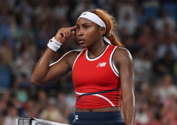January 10, 2026, Sydney, New South Wales, Australia: COCO GAUFF of USA after the match against.I. Swiatek of Poland in the semifinals United Cup at Ken Rosewall Arena, Sydney, Australia. Sydney Australia - ZUMAc278 20260110_zsp_c278_060 Copyright: xMarcinxCholewinskix