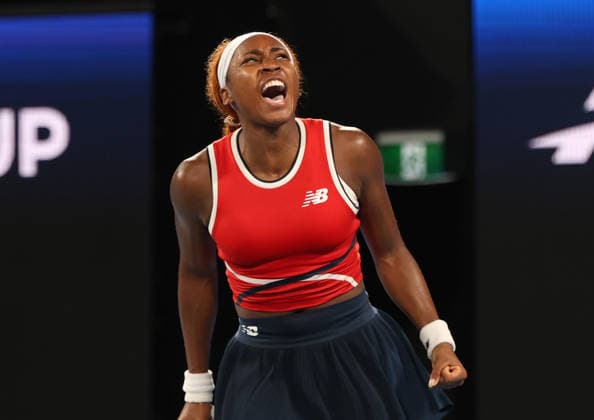January 10, 2026, Sydney, New South Wales, Australia: COCO GAUFF of USA after the match against.I. Swiatek of Poland in the semifinals United Cup at Ken Rosewall Arena, Sydney, Australia. Sydney Australia - ZUMAc278 20260110_zsp_c278_063 Copyright: xMarcinxCholewinskix