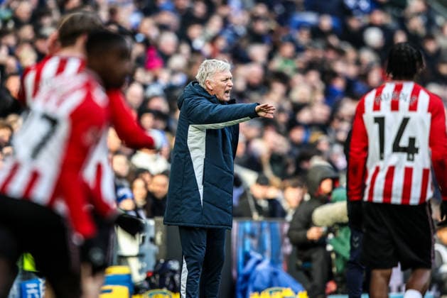 Emirates FA Cup Third Round Everton v Sunderland David Moyes manager of Everton gives his team instructions during the Emirates FA Cup Third Round match Everton vs Sunderland at Hill Dickinson Stadium, Liverpool, United Kingdom, 10th January 2026 (Photo by Alfie Cosgrove News Images) Liverpool Hill Dickinson Stadium Merseyside United Kingdom Copyright: xAlfiexCosgrove NewsxImagesx