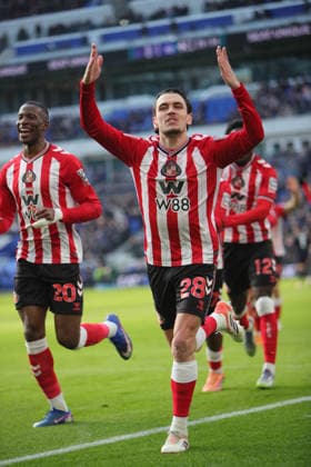 Everton v Sunderland, FA Cup, 3rd Round Enzo Le FÃ e of Sunderland celebrates scoring their first goal during the FA Cup match between Everton and Sunderland at Hill Dickinson Stadium, Liverpool, UK on 10 January 2026. Liverpool Hill Dickinson Stadium Merseyside UK Editorial use only DataCo restrictions apply See www.football-dataco.com , Copyright: xAlunxRobertsx PSI-23553-0029
