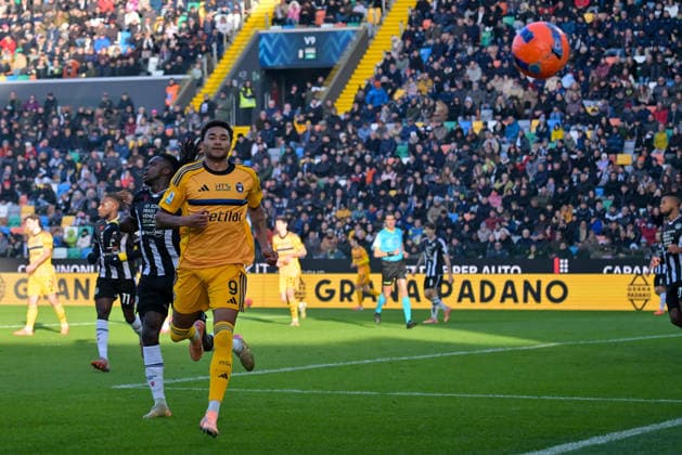 CALCIO - Serie A - Udinese Calcio vs Pisa SC Pisa s Henrik Meister portrait in action during Udinese Calcio vs Pisa SC, Italian soccer Serie A match in Udine, Italy, January 10 2026 Udine Italy  Copyright: xIPAxSport ABACAx
