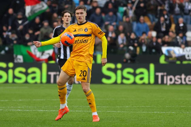 Pisa™s Michel Aebischer during the Serie A soccer match between Udinese and Pisa at the Bluenergy Stadium in Udine, north east Italy - Saturday, January 10,2026 - soccer  Copyright: xAndreaxBressanutti LaPressex