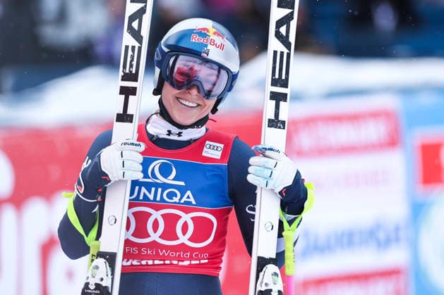 ALPINE SKIING - FIS WC Altenmarkt Zauchensee ALTENMARKT ZAUCHENSEE,AUSTRIA,10.JAN.26 - ALPINE SKIING - FIS World Cup, downhill, ladies. Image shows Lindsey Vonn (USA).  GEPAxpictures xDavidxGeieregger