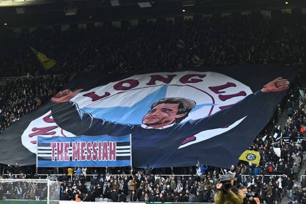 Newcastle United fans unfurl a Kevin Keegan flag Newcastle United v AFC Bournemouth, Emirates FA Cup, Third Round, Football, St James Park, Newcastle, UK - 10 Jan 2026Newcastle St James Park United Kingdom EDITORIAL USE ONLY No use with unauthorised audio, video, data, fixture lists, club league logos or live services. Online in-match use limited to 120 images, no video emulation. No use in betting, games or single club league player publications. Copyright: xRichardxLee Shutterstockx 16246259ah