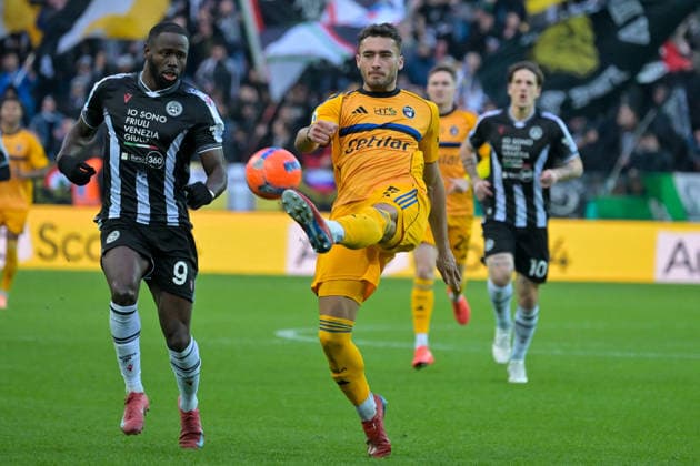 CALCIO - Serie A - Udinese Calcio vs Pisa SC Pisa s Simone Canestrelli portrait in action during Udinese Calcio vs Pisa SC, Italian soccer Serie A match in Udine, Italy, January 10 2026 Udine Italy  Copyright: xIPAxSport ABACAx