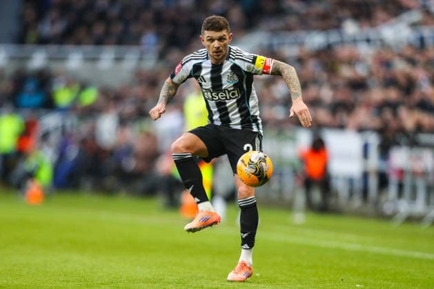 Newcastle United v AFC Bournemouth, Emirates FA Cup Kieran Trippier Of Newcastle United during the Newcastle United v AFC Bournemouth Emirates FA Cup Third Round match at St. James Park, Newcastle Upon Tyne, England on 9 January 2026 Credit: Lee Keuneke Every Second Media Editorial use only. All images are copyright Every Second Media Limited. No images may be reproduced without prior permission. All rights reserved. Premier League and Football League images are subject to licensing agreements with Football DataCo Limited. see https: www.football-dataco.com Copyright: xIMAGO EveryxSecondxMediax ESM-1743-0052 LeexKeunekex xEveryxSecondxMediax
