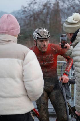 10 01 2026 German Cyclo-cross Championship Bensheim German Cyclo-cross Championship 2026 U23 Third place for Silas Kuschla Stevens Racing Team Bensheim Hesse Germany