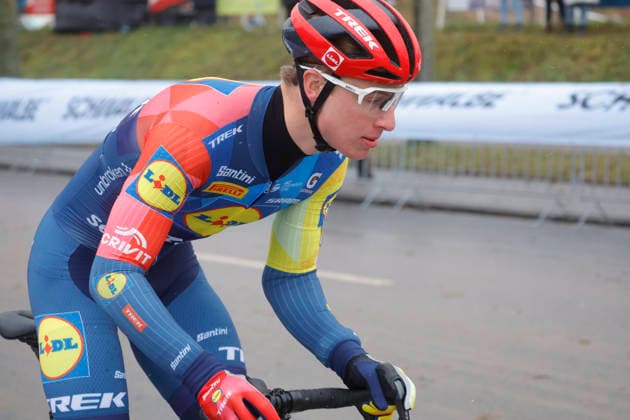 10 01 2026 German Cyclo-cross Championship Bensheim German Cyclo-cross Championship 2026 U23 No 18 Louis Leidert Lidl Trek Team Bensheim Hesse Germany
