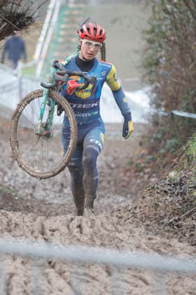 10 01 2026 German Cyclo-cross Championship Bensheim German Cyclo-cross Championship 2026 U23 Louis Leidert Lidl Trek Team Bensheim Hesse Germany