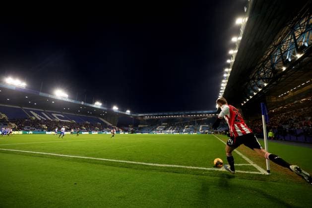 Mikkel Damsgaard of Brentford takes a corner Sheffield Wednesday v Brentford, Emirates FA Cup, Third Round, Football, Hillsborough, Sheffield, UK - 10 Jan 2026Sheffield Hillsborough United Kingdom EDITORIAL USE ONLY No use with unauthorised audio, video, data, fixture lists, club league logos or live services. Online in-match use limited to 120 images, no video emulation. No use in betting, games or single club league player publications. Copyright: xGeorgexTewkesbury Shutterstockx 16246263ch