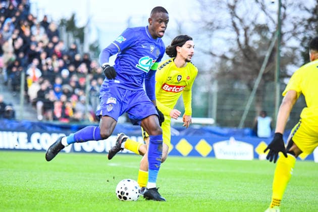 FOOTBALL : US Orleans vs AS Monaco - Coupe de France - 16e de finale - 10 01 2026 Denis Zakaria (AS Monaco) OrleansFrance  Copyright: xBaptistexAutissierx