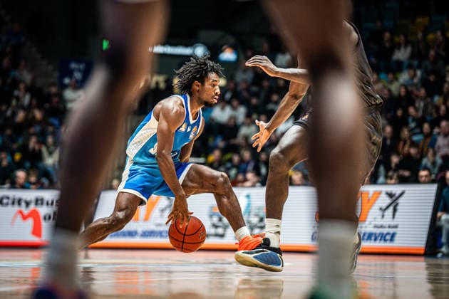 10.01.2026, xhfmx, Basketball easyCredit BBL Bundesliga, Frankfurt Skyliners - NINERS Chemnitz Nahiem Alleyne (Skyliners Frankfurt) (DFL DFB REGULATIONS PROHIBIT ANY USE OF PHOTOGRAPHS as IMAGE SEQUENCES and or QUASI-VIDEO) Frankfurt am Main *** 10 01 2026, xhfmx, Basketball easyCredit BBL Bundesliga, Frankfurt Skyliners NINERS Chemnitz Nahiem Alleyne Skyliners Frankfurt DFL DFB REGULATIONS PROHIBIT ANY USE OF PHOTOGRAPHS as IMAGE SEQUENCES and or QUASI VIDEO Frankfurt am Main
