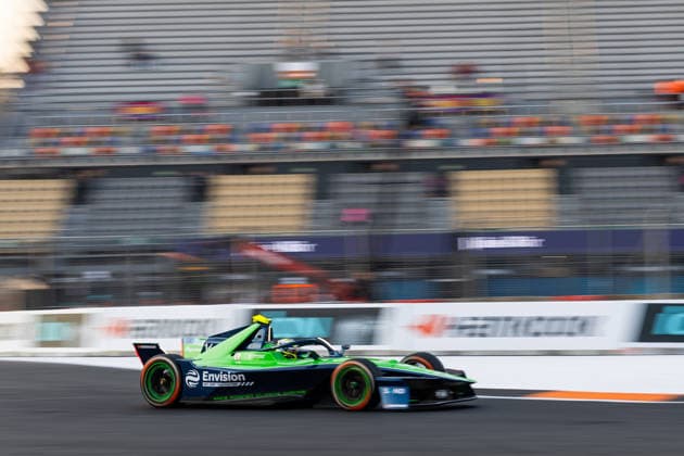 2025 FORMULA E MEXICO CITY ePRIX 14 ERIKSSON Joel (swe), Envision Racing, Jaguar I-Type 7, action during the the Mexico City Paulo ePrix, 2nd round of the 2025-26 ABB FIA Formula E World Championship, WM, Weltmeisterschaft on the Autodromo Hermanos Rodriguez from January 8 to 10, 2025 in Mexico City, Mexico - Mexico CityMexico  Copyright: xDamienxDoumerguex