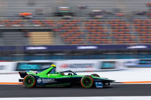 2025 FORMULA E MEXICO CITY ePRIX 14 ERIKSSON Joel (swe), Envision Racing, Jaguar I-Type 7, action during the the Mexico City Paulo ePrix, 2nd round of the 2025-26 ABB FIA Formula E World Championship, WM, Weltmeisterschaft on the Autodromo Hermanos Rodriguez from January 8 to 10, 2025 in Mexico City, Mexico - Mexico CityMexico  Copyright: xDamienxDoumerguex