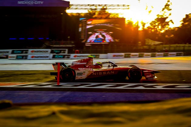 2025 FORMULA E MEXICO CITY ePRIX 01 ROWLAND Oliver (gbr), Nissan Formula E Team, Nissan e-4ORCE 05, action during the the Mexico City Paulo ePrix, 2nd round of the 2025-26 ABB FIA Formula E World Championship, WM, Weltmeisterschaft on the Autodromo Hermanos Rodriguez from January 8 to 10, 2025 in Mexico City, Mexico - Mexico CityMexico  Copyright: xPauloxMariax